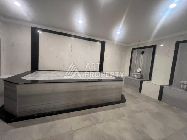 Двухкомнатная квартира с видом на море 50 кв.м. в центре Махмутлара - Ракурс 12