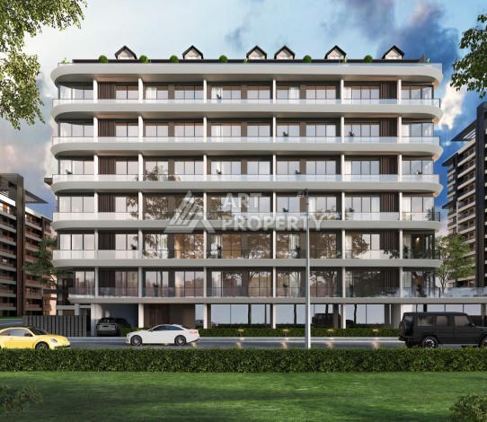 Современные квартиры 1+1, 2+1 и дуплексы 3+1 в Каитхане. Выгодное вложение в недвижимость Стамбула - Ракурс 16