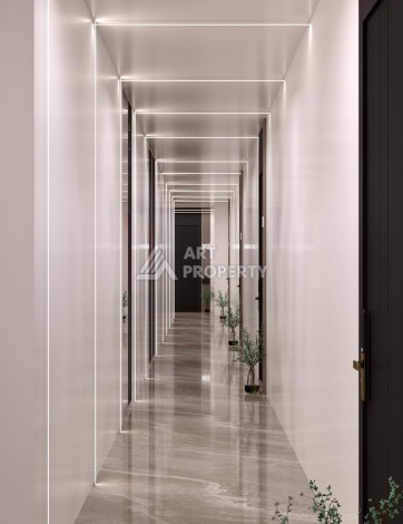 Современные квартиры 1+1, 2+1 и дуплексы 3+1 в Каитхане. Выгодное вложение в недвижимость Стамбула - Ракурс 27