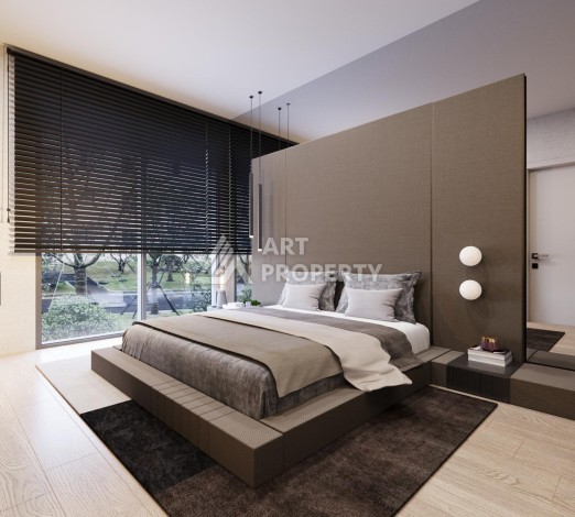 Современные квартиры 1+1, 2+1 и дуплексы 3+1 в Каитхане. Выгодное вложение в недвижимость Стамбула - Ракурс 33