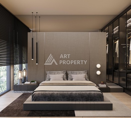 Современные квартиры 1+1, 2+1 и дуплексы 3+1 в Каитхане. Выгодное вложение в недвижимость Стамбула - Ракурс 34