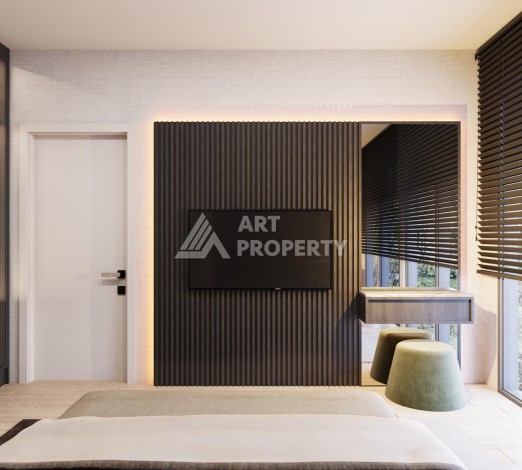 Современные квартиры 1+1, 2+1 и дуплексы 3+1 в Каитхане. Выгодное вложение в недвижимость Стамбула - Ракурс 35