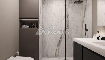 Современные квартиры 1+1, 2+1 и дуплексы 3+1 в Каитхане. Выгодное вложение в недвижимость Стамбула - Ракурс 38