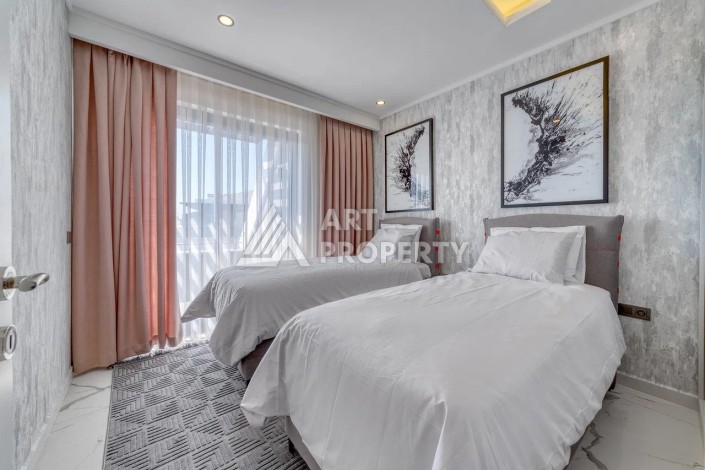 Квартиры с панорамными видами в Авсалларе, от 58-186 м2. Рассрочка на 24 месяца. - Ракурс 44