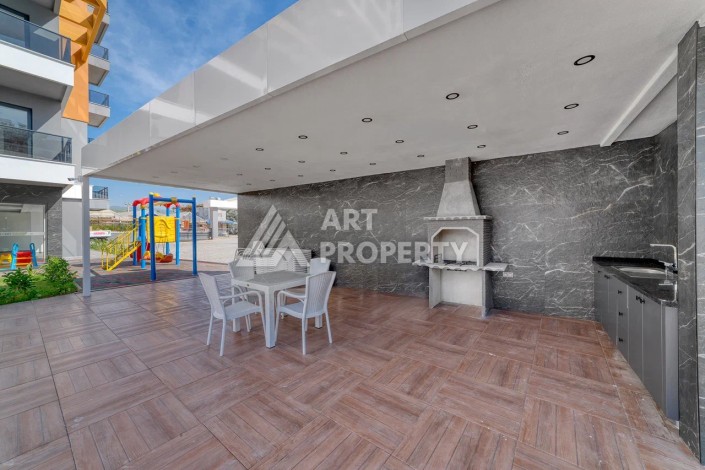 Квартиры  58-186 м2 в стильном ЖК в Авсалларе. Рассрочка на 2 года - Ракурс 6