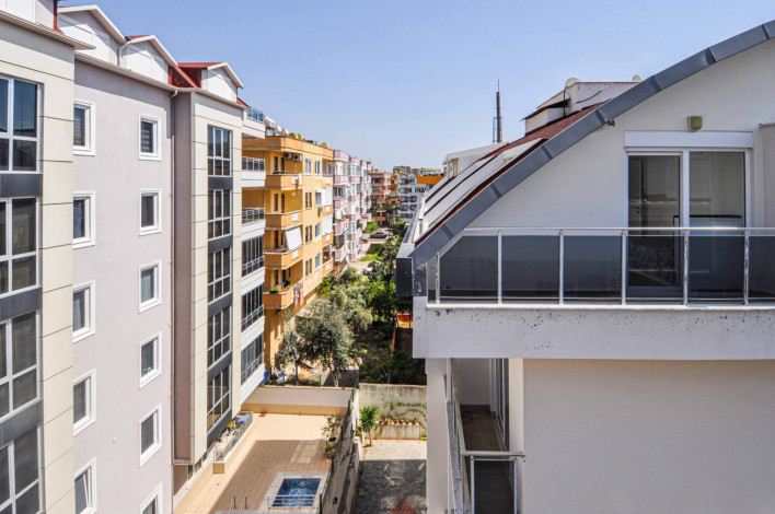 Трехкомнатная квартира рядом со знаменитым пляжем Клеопатра, Алания,135 м2 - Ракурс 17