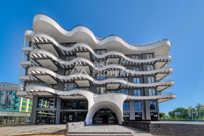 Квартира 1+1 на первой береговой линии в Каргыджаке, 66,5 кв.м. - Ракурс 4