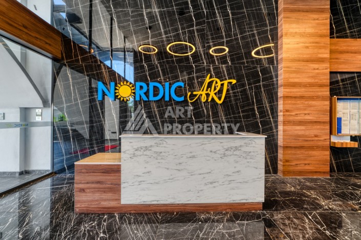 Квартира 1+1 на первой береговой линии в Каргыджаке, 66,5 кв.м. - Ракурс 26