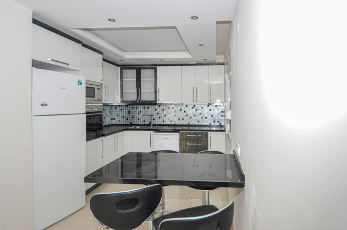 Трехкомнатная квартира рядом со знаменитым пляжем Клеопатра, Алания,135 м2 - Ракурс 21