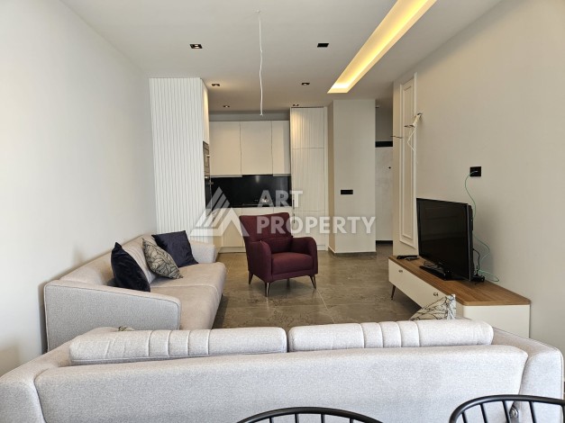 Квартира 1+1 на первой береговой линии в Каргыджаке, 66,5 кв.м. - Ракурс 60