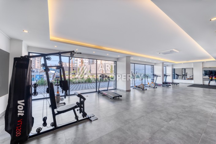 Квартира 1+1 с видом на бассейн в Авсалларе, 57,5 м² - Ракурс 6