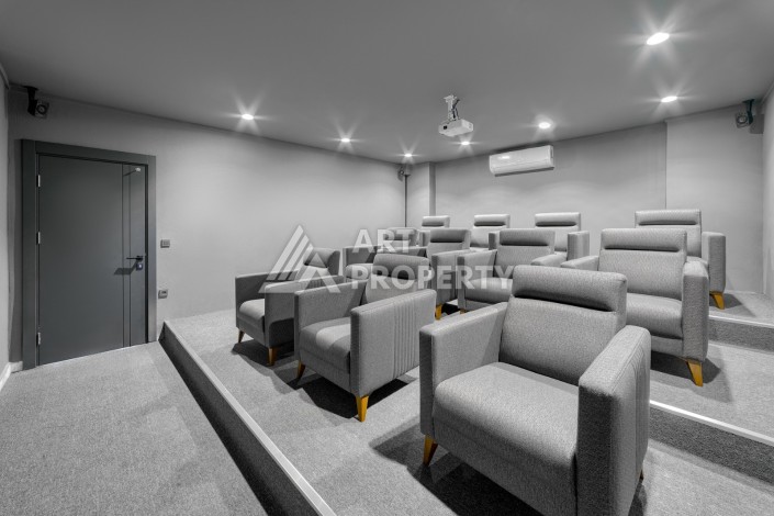 Квартира 1+1 с видом на бассейн в Авсалларе, 57,5 м² - Ракурс 8