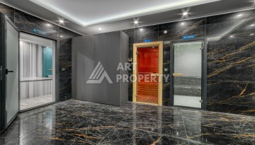 Квартира 1+1 с видом на бассейн в Авсалларе, 57,5 м² - Ракурс 10