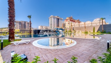 Квартира 1+1 с видом на бассейн в Авсалларе, 57,5 м² - Ракурс 15