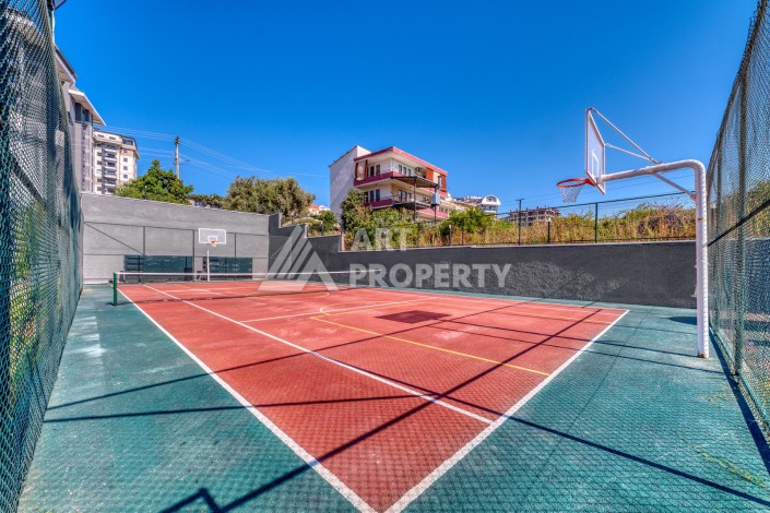 Квартира 1+1 с видом на бассейн в Авсалларе, 57,5 м² - Ракурс 26