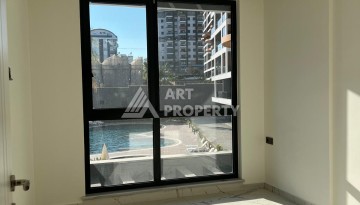 Квартира 1+1 с видом на бассейн в Авсалларе, 57,5 м² - Ракурс 46