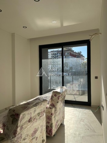 Квартира 1+1 с видом на бассейн в Авсалларе, 57,5 м² - Ракурс 51