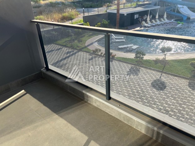 Квартира 1+1 с видом на бассейн в Авсалларе, 57,5 м² - Ракурс 56