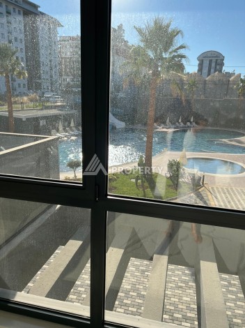 Квартира 1+1 с видом на бассейн в Авсалларе, 57,5 м² - Ракурс 57