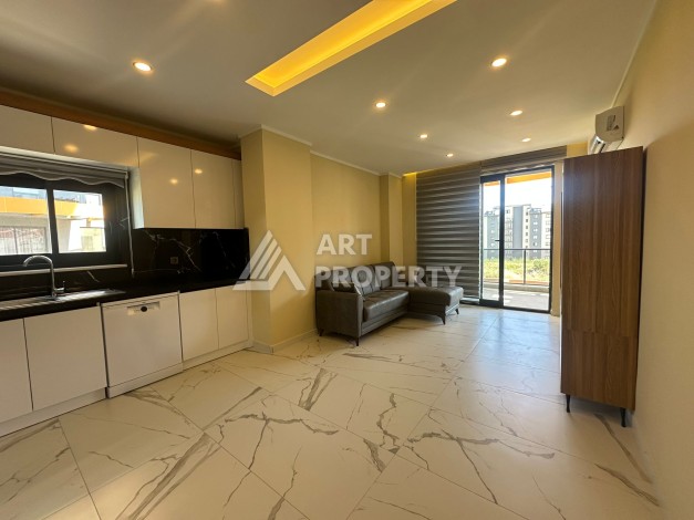 Квартира 2+1 с мебелью в стильной резиденции, 101 кв.м. Авсаллар, Алания - Ракурс 23