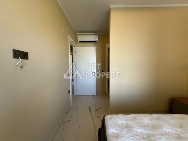 Квартира 2+1 с мебелью в стильной резиденции, 101 кв.м. Авсаллар, Алания - Ракурс 24