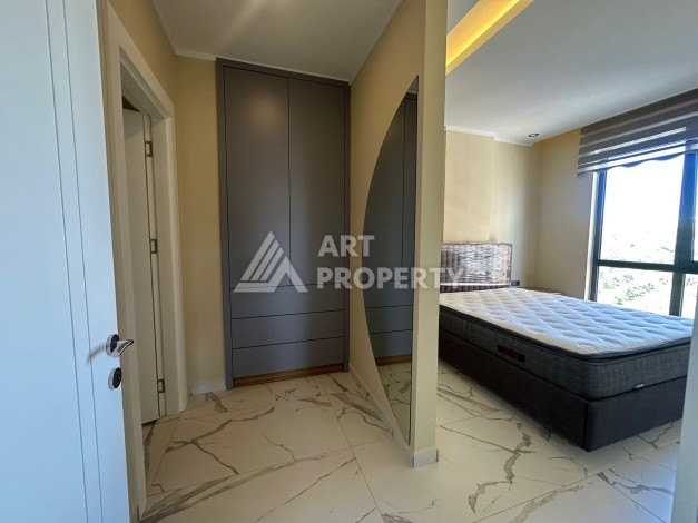 Квартира 2+1 с мебелью в стильной резиденции, 101 кв.м. Авсаллар, Алания - Ракурс 25