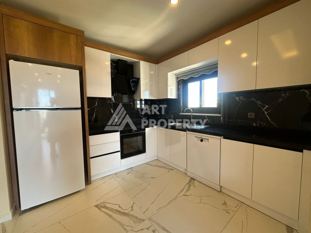 Квартира 2+1 с мебелью в стильной резиденции, 101 кв.м. Авсаллар, Алания - Ракурс 28