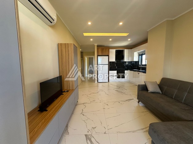 Квартира 2+1 с мебелью в стильной резиденции, 101 кв.м. Авсаллар, Алания - Ракурс 32