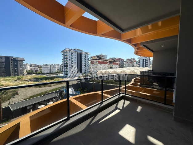 Квартира 2+1 с мебелью в стильной резиденции, 101 кв.м. Авсаллар, Алания - Ракурс 40