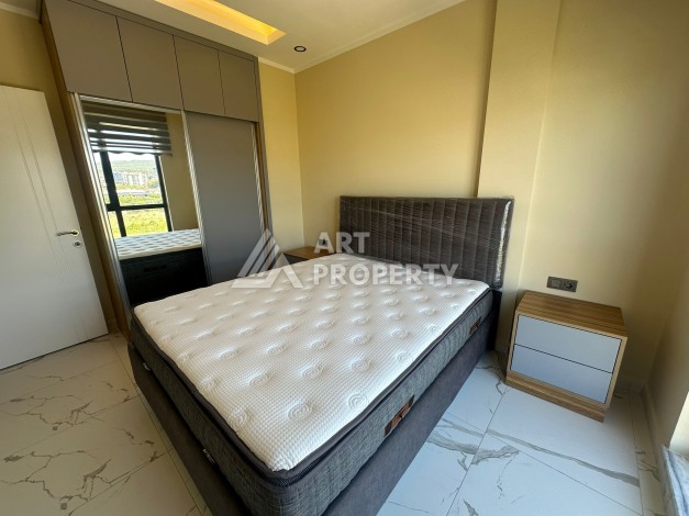 Квартира 2+1 с мебелью в стильной резиденции, 101 кв.м. Авсаллар, Алания - Ракурс 41