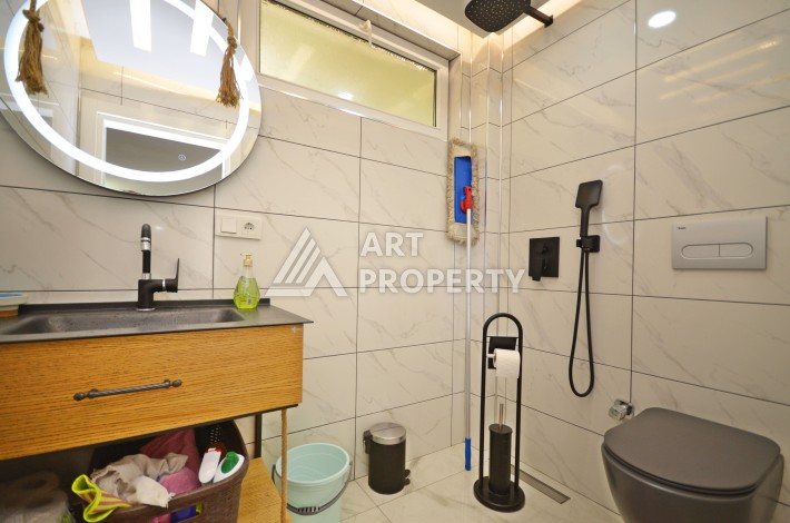 Вилла 5+1 с собственной СПА зоной, всего 200 м от моря. Кестель, Алания - Ракурс 14