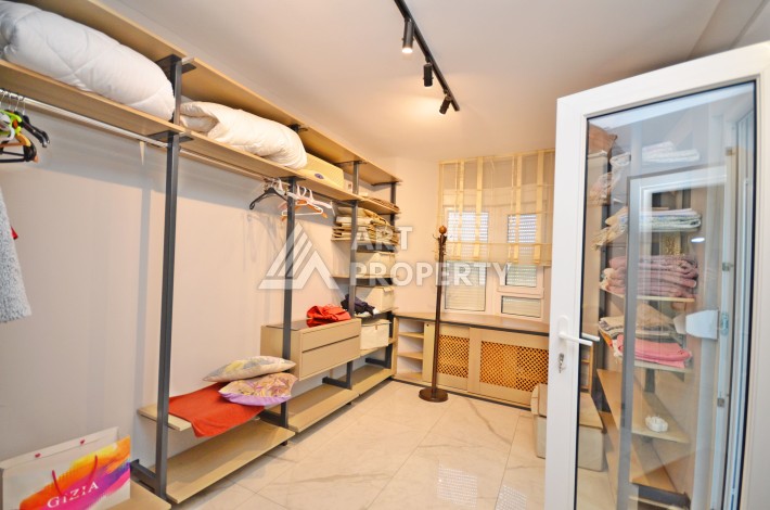 Вилла 5+1 с собственной СПА зоной, всего 200 м от моря. Кестель, Алания - Ракурс 24