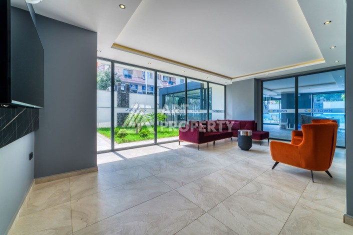 Квартира 1+1 с мебелью, 350 м от моря в центре Махмутлара - Ракурс 4