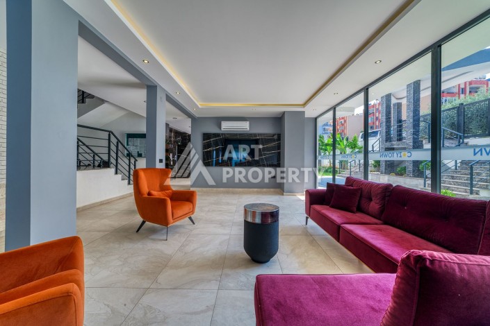 Квартира 1+1 с мебелью, 350 м от моря в центре Махмутлара - Ракурс 7