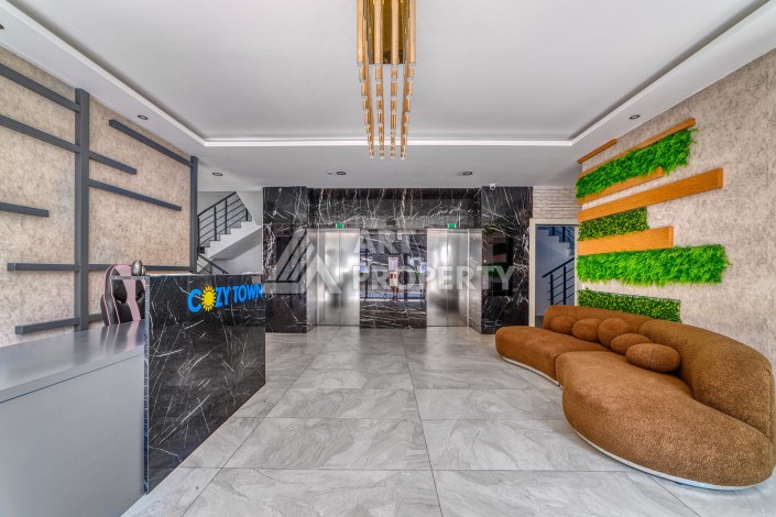 Квартира 1+1 с мебелью, 350 м от моря в центре Махмутлара - Ракурс 8