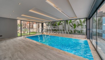 Квартира 1+1 с мебелью, 350 м от моря в центре Махмутлара - Ракурс 10