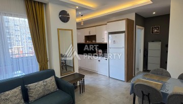 Квартира 1+1 с мебелью, 350 м от моря в центре Махмутлара - Ракурс 11