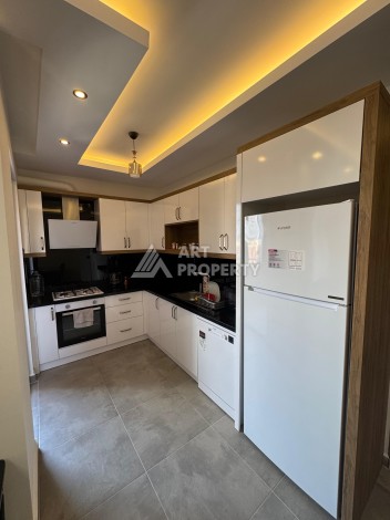 Квартира 1+1 с мебелью, 350 м от моря в центре Махмутлара - Ракурс 11