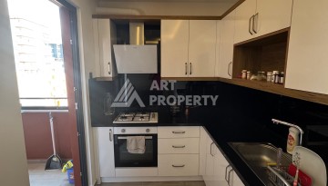 Квартира 1+1 с мебелью, 350 м от моря в центре Махмутлара - Ракурс 13