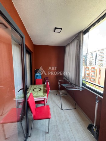 Квартира 1+1 с мебелью, 350 м от моря в центре Махмутлара - Ракурс 18