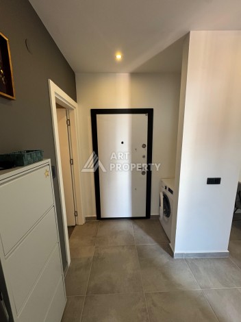 Квартира 1+1 с мебелью, 350 м от моря в центре Махмутлара - Ракурс 20