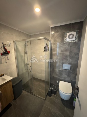 Квартира 1+1 с мебелью, 350 м от моря в центре Махмутлара - Ракурс 21