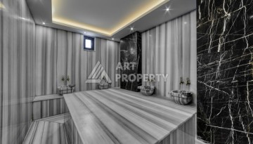 Квартира 1+1 с мебелью, 350 м от моря в центре Махмутлара - Ракурс 32