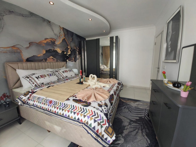 Двухкомнатная меблированная квартира на одной из центральных улиц Махмутлара, Алания, 70 м - Ракурс 6