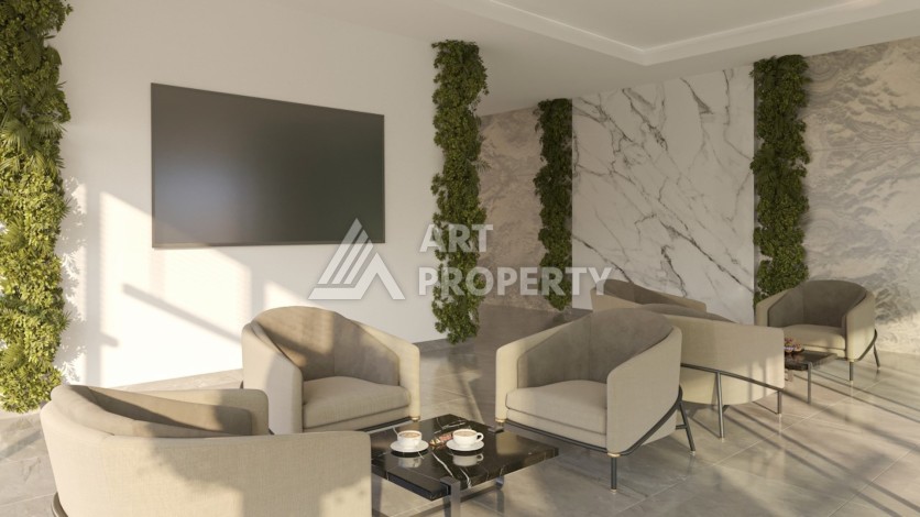 Квартиры в рассрочку на 36 месяцев от 56 до 177 кв.м в центре Махмутлара - Ракурс 19