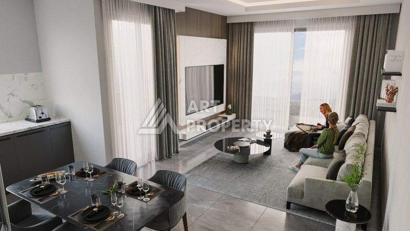 Квартиры в рассрочку на 36 месяцев от 56 до 177 кв.м в центре Махмутлара - Ракурс 34