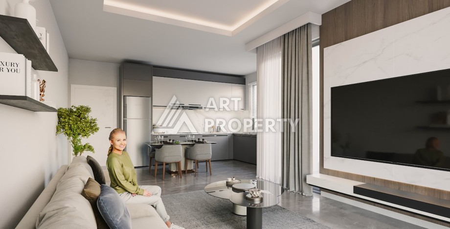 Квартиры в рассрочку на 36 месяцев от 56 до 177 кв.м в центре Махмутлара - Ракурс 35