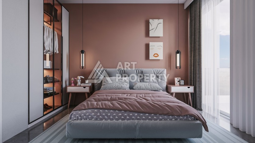 Квартиры в рассрочку на 36 месяцев от 56 до 177 кв.м в центре Махмутлара - Ракурс 39