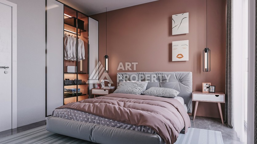 Квартиры в рассрочку на 36 месяцев от 56 до 177 кв.м в центре Махмутлара - Ракурс 40