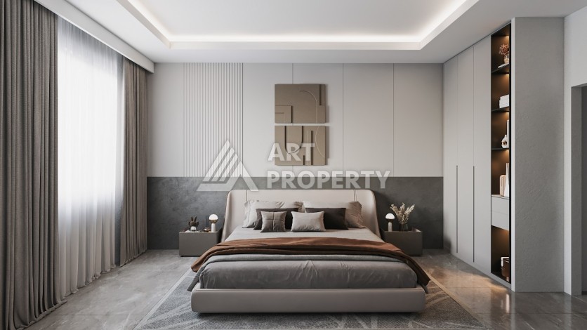 Квартиры в рассрочку на 36 месяцев от 56 до 177 кв.м в центре Махмутлара - Ракурс 41